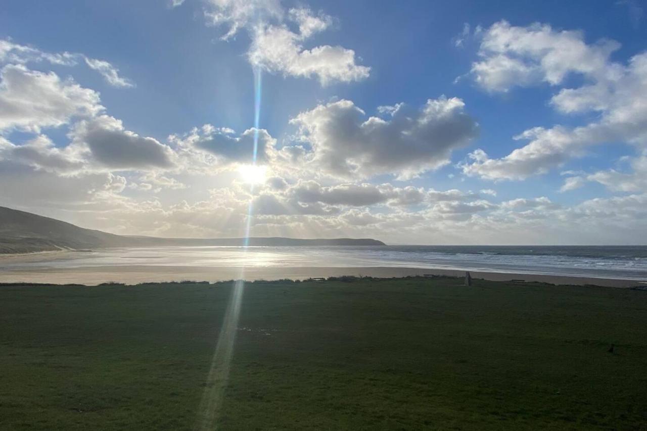 4Br-8Guests-Balcony-Beachview-Pool-Pets Woolacombe Exterior foto